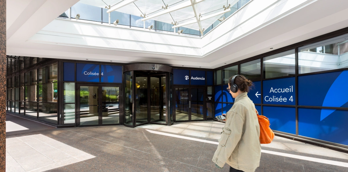 Audencia extérieur campus Paris