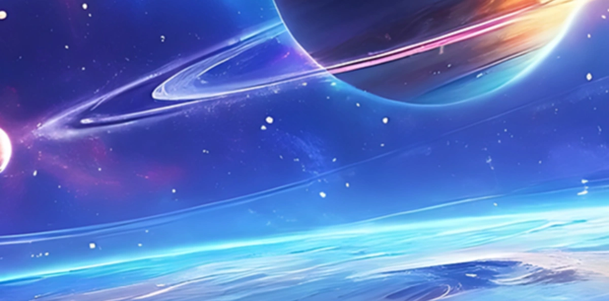Ciel étoilé dans l'espace
