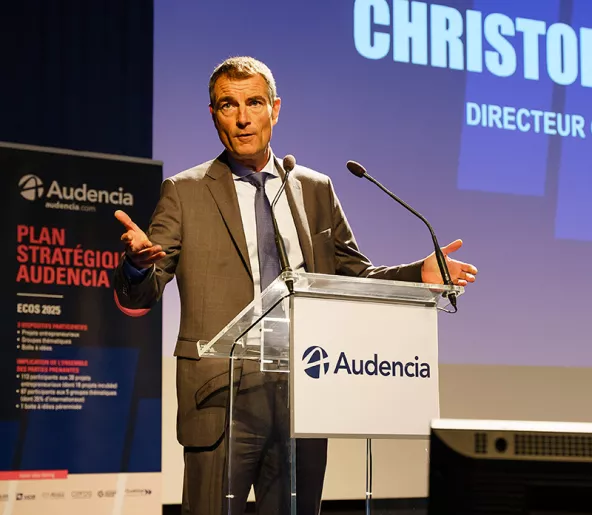 Christophe Germain, Managing Director of Audencia