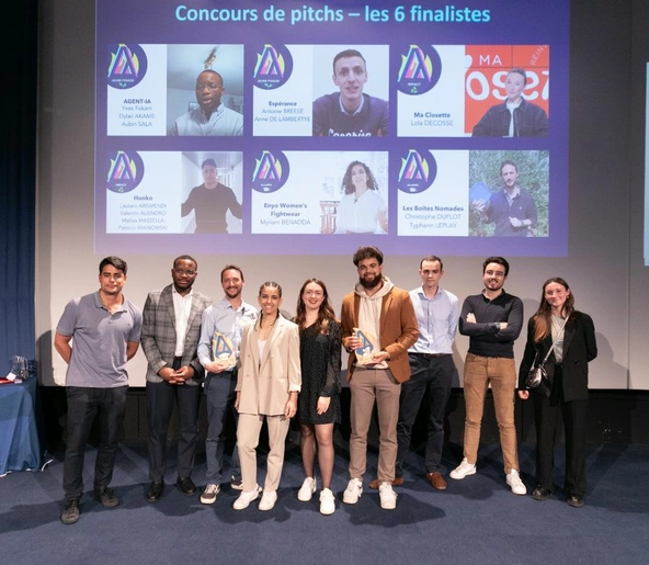 Concours Audace 2024 : 4 talents entrepreneuriaux récompensés