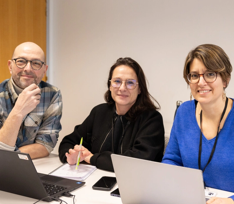 Trois participants Executive Education DCP