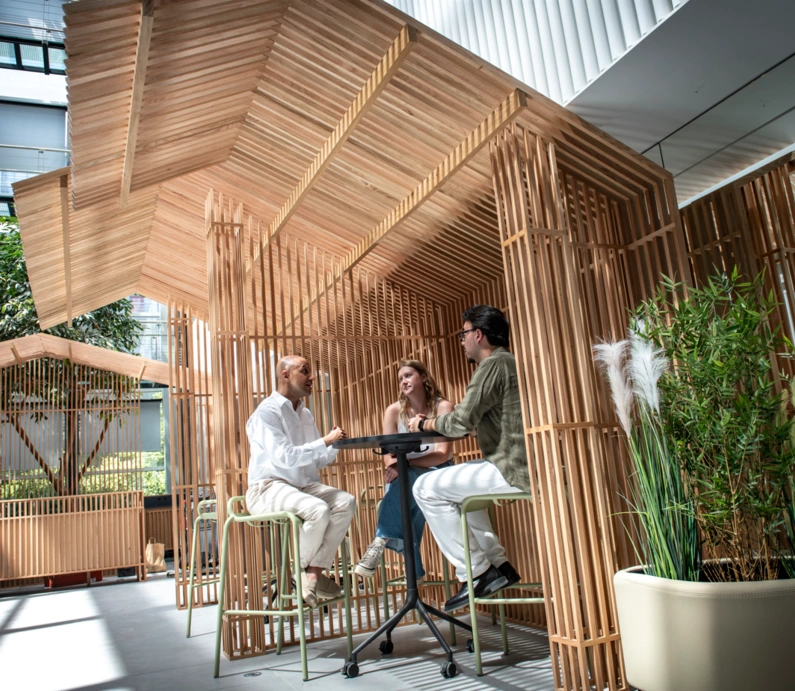 Atrium campus Audencia Paris 